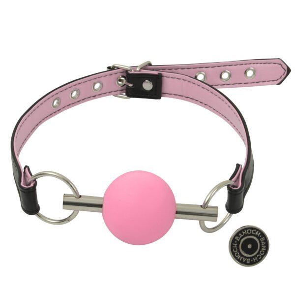 Banoch Ballgag Pink Luxe Siliconen Roze bondage 5 scaled scaled