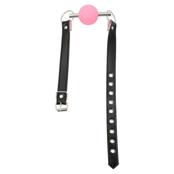 Banoch Ballgag Pink Luxe Siliconen Roze bondage 7 scaled scaled