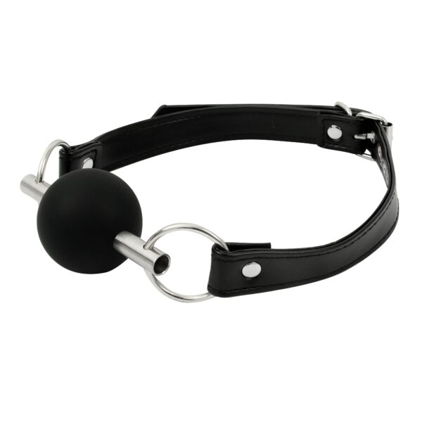 Banoch Ballgag black Luxe Siliconen Zwart bondage 4 scaled scaled