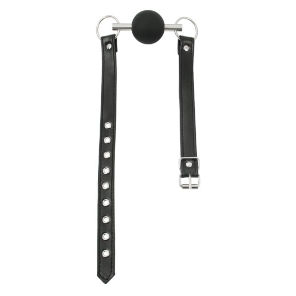 Banoch Ballgag black Luxe Siliconen Zwart bondage 6 scaled scaled