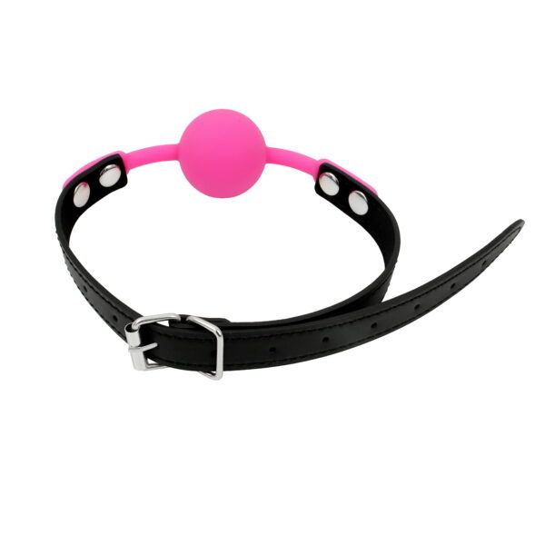 Banoch Ballgag siliconen met verstelbare band Donker Roze Bal ∅ 4 cm 2 scaled scaled Banoch Ballgag siliconen met verstelbare band Donker Roze Bal ∅ 4 cm 2 scaled scaled