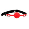 Banoch Ballgag siliconen met verstelbare band Rood Bal ∅ 4 cm 4 scaled scaled