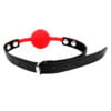 Banoch Ballgag siliconen met verstelbare band Rood Bal ∅ 4 cm 7 scaled scaled