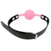 Banoch Ballgag siliconen met verstelbare band Roze Bal ∅ 4 cm bondage 5 scaled scaled