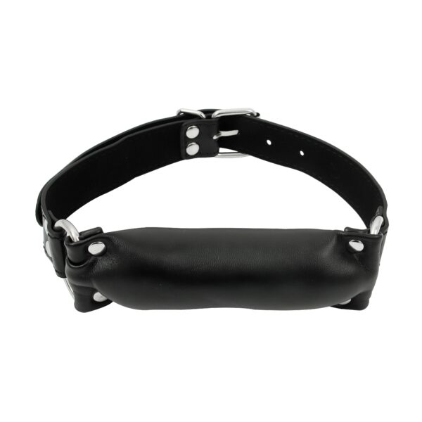 Banoch Bit gag soft straight black bitgag van imitatieleer zwart bdsm 1 scaled scaled