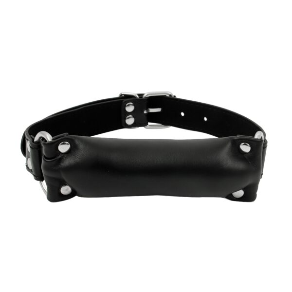 Banoch Bit gag soft straight black bitgag van imitatieleer zwart bdsm 2 scaled scaled