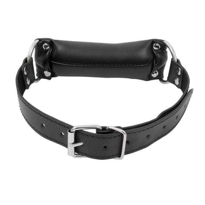 Banoch Bit gag soft straight black bitgag van imitatieleer zwart bdsm 4 scaled scaled