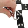 Banoch Black hogtie with clips Zwarte hogtie met haken bondage 4 scaled scaled