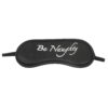 Banoch Bondage Naughty Black zwarte pluche handboeien blinddoek en streel veren 3 scaled scaled