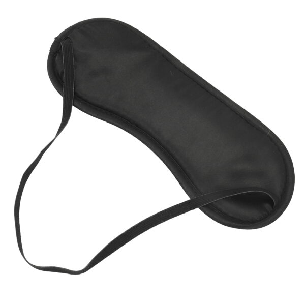 Banoch Bondage Naughty Black zwarte pluche handboeien blinddoek en streel veren 5 scaled scaled