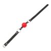Banoch Breathable ball gag open zwart rood verstelbare riem bdsm 1 scaled scaled