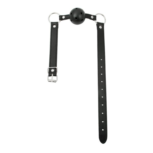 Banoch Breathable ball gag open zwart zwart verstelbare riem bdsm 2 scaled scaled