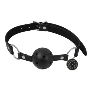 Banoch Breathable ball gag open zwart zwart verstelbare riem bdsm 7 scaled scaled