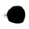 Banoch Buttplug Lepus Black Konijnen staart Metaal Zwart 3 scaled scaled