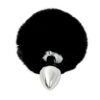 Banoch Buttplug Lepus Black Konijnen staart Metaal Zwart 4 scaled scaled