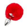 Banoch Buttplug Lepus Red Konijnen staart Metaal Rood 1 scaled scaled