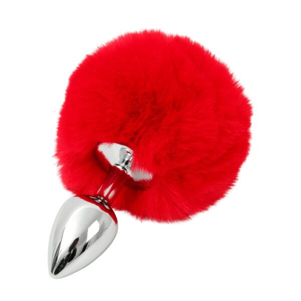 Banoch Buttplug Lepus Red Konijnen staart Metaal Rood 1 scaled scaled