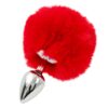 Banoch Buttplug Lepus Red Konijnen staart Metaal Rood 5 scaled scaled