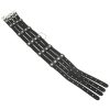 Banoch Collar Leash Flamboyante Black zwarte pu leren halsband met riem bdsm 2 scaled scaled