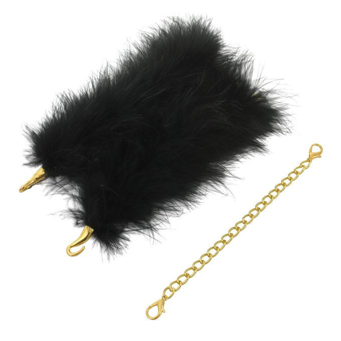 Banoch Feather Cuffs Handboeien goud met veertjes bondage light 5 scaled scaled