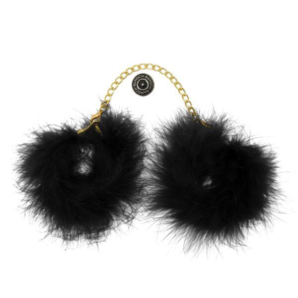 Banoch Feather Cuffs Handboeien goud met veertjes bondage light 6 scaled scaled