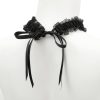 Banoch Lace collar bell halsband kant met zilveren bel choker 7 scaled scaled