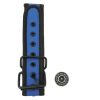 Banoch Lindo Collar Azul Neoprene halsband blauw neopreen puppy play 6 scaled scaled