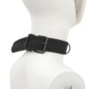 Banoch Lindo Collar Black mesh Neoprene halsband zwart mesh neopreen puppy play 4 scaled scaled