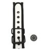 Banoch Lindo Collar Blanco Neoprene halsband wit neopreen puppy play 6 scaled scaled
