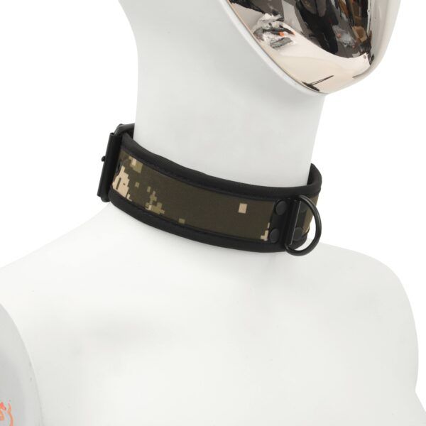 Banoch Lindo Collar Camuflaje Neoprene halsband camouflage neopreen puppy play 3 scaled scaled