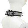 Banoch Lindo Collar Gris Neoprene halsband grijs neopreen puppy play 4 scaled scaled