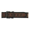 Banoch Lindo Collar Marron Neoprene halsband bruin neopreen puppy play 2 scaled scaled