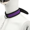 Banoch Lindo Collar Morado Neoprene halsband paars neopreen puppy play 5 scaled scaled