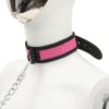 Banoch Lindo Collar Rosa Neoprene halsband roze neopreen puppy play 6 scaled scaled