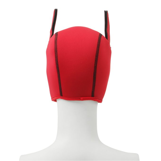 Banoch Lindo Perrito Neoprene honden masker puppy vlam rood 5 scaled scaled