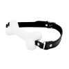 Banoch Mouthgag bone siliconen gag bot honden bot wit puppy play 4 scaled scaled