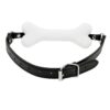 Banoch Mouthgag bone siliconen gag bot honden bot wit puppy play 5 scaled scaled