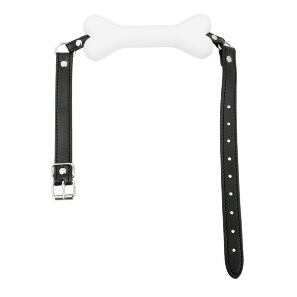 Banoch Mouthgag bone siliconen gag bot honden bot wit puppy play 6 scaled scaled