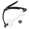 Banoch Mouthgag bone siliconen gag bot honden bot wit puppy play 7 scaled scaled