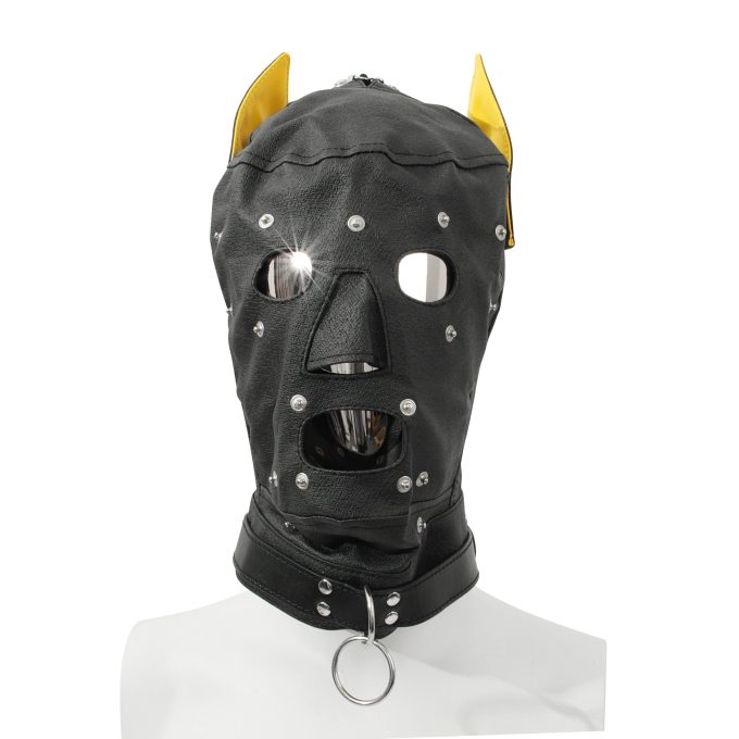 Banoch Perra marron honden masker bruin puppy play 1 scaled scaled