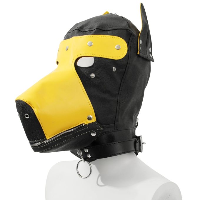 Banoch Perra marron honden masker bruin puppy play 12 scaled scaled
