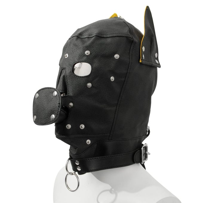 Banoch Perra marron honden masker bruin puppy play 5 scaled scaled
