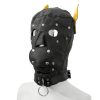 Banoch Perra marron honden masker bruin puppy play 6 scaled scaled