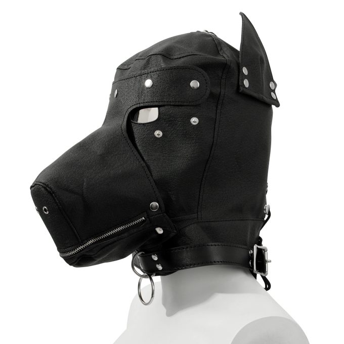 Banoch Perra negro honden masker zwart puppy play 11 scaled scaled