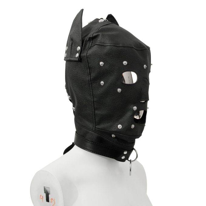 Banoch Perra negro honden masker zwart puppy play 2 scaled scaled