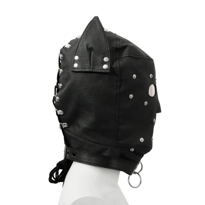 Banoch Perra negro honden masker zwart puppy play 3 scaled scaled
