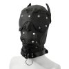 Banoch Perra negro honden masker zwart puppy play 8 scaled scaled
