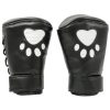 Banoch Perrito Mittones dog paws mittens bondage PU Leer Wit Voetje puppy play 5 scaled scaled