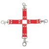 Banoch Red hogtie with clips Rode hogtie met haken bondage 1 scaled scaled Banoch Red hogtie with clips Rode hogtie met haken bondage 1 scaled scaled