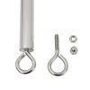 Banoch Spreidstang verstelbaar hoes 50 cm 80 cm zilver spreader bar bondage 10 scaled scaled
